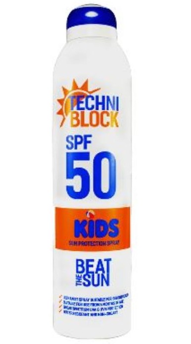 Techniblock SPF 50 High Protection for Kids Spray - 300ml