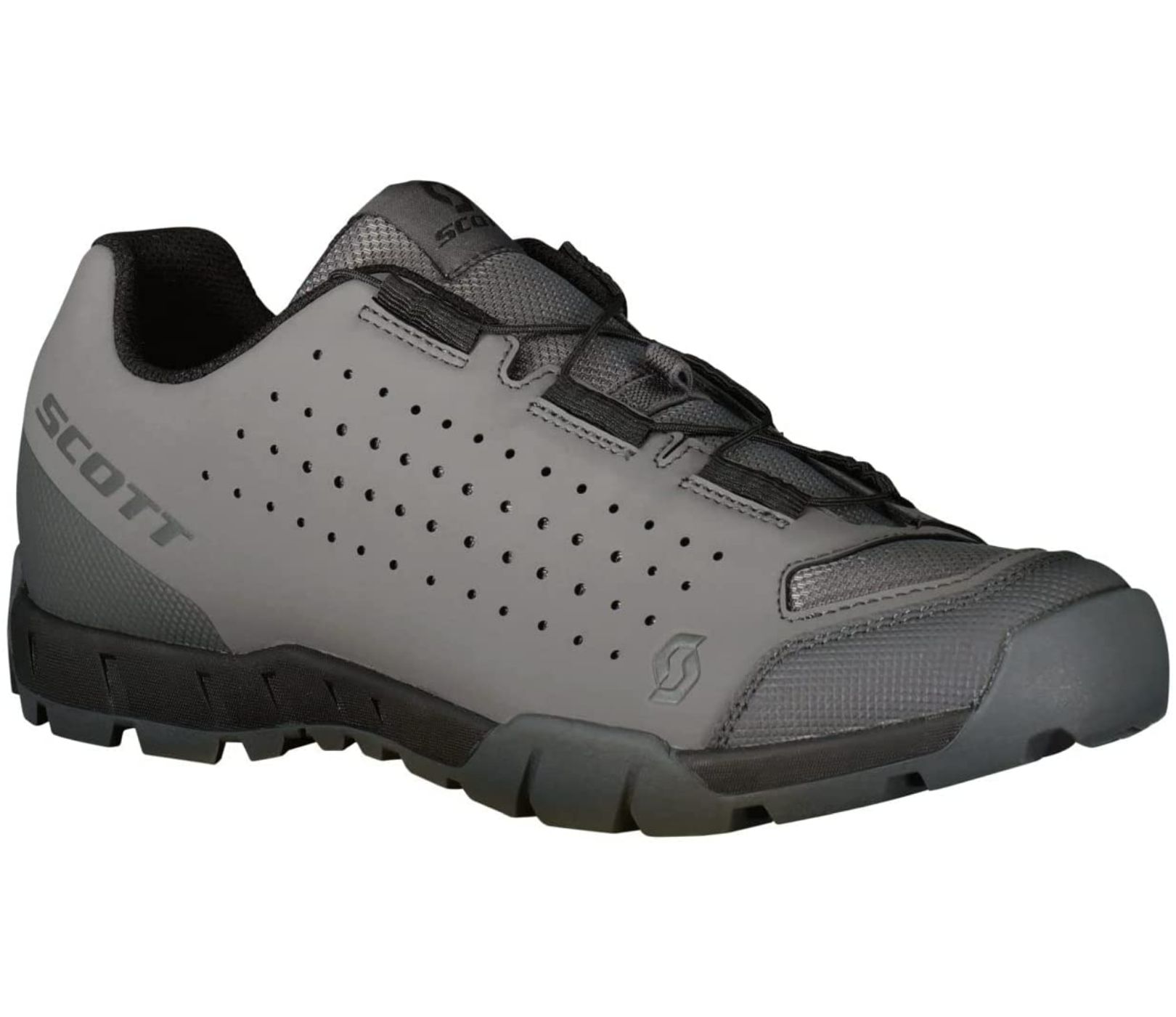 Scott Men's Grey and Black Trail Sport Evo MTB Shoes