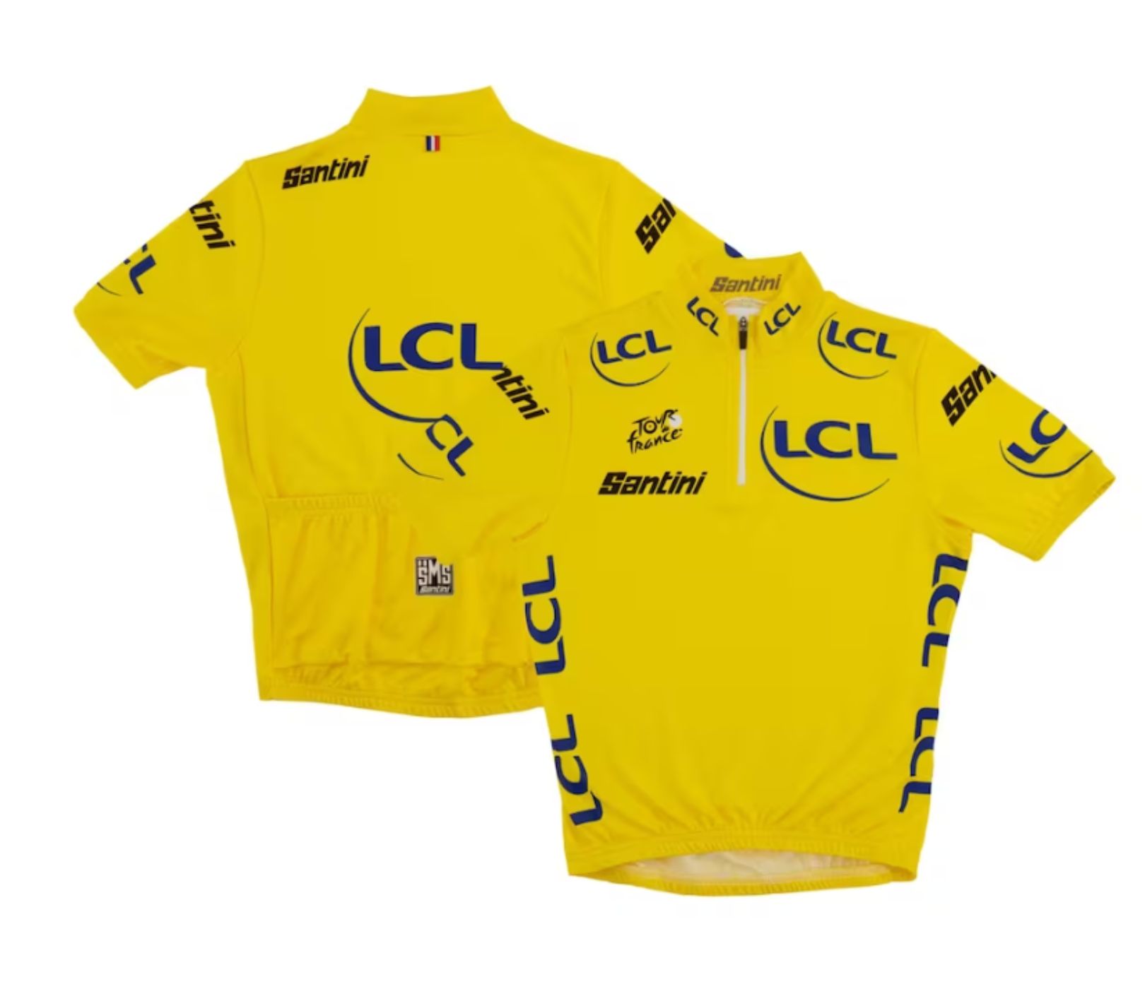 Santini Junior Toddler Tour de France Leader Yellow Shirt 