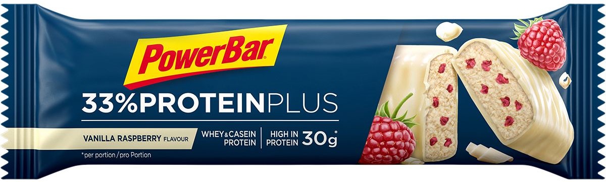 Powerbar Protein Plus 33% Bar Vanilla Raspberry - 90g