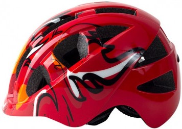 Marvel Lil Shredster Red Flames Junior Helmet