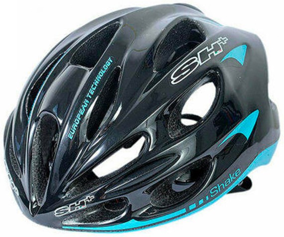 SH+ Black/ Blue Shake Road Helmet