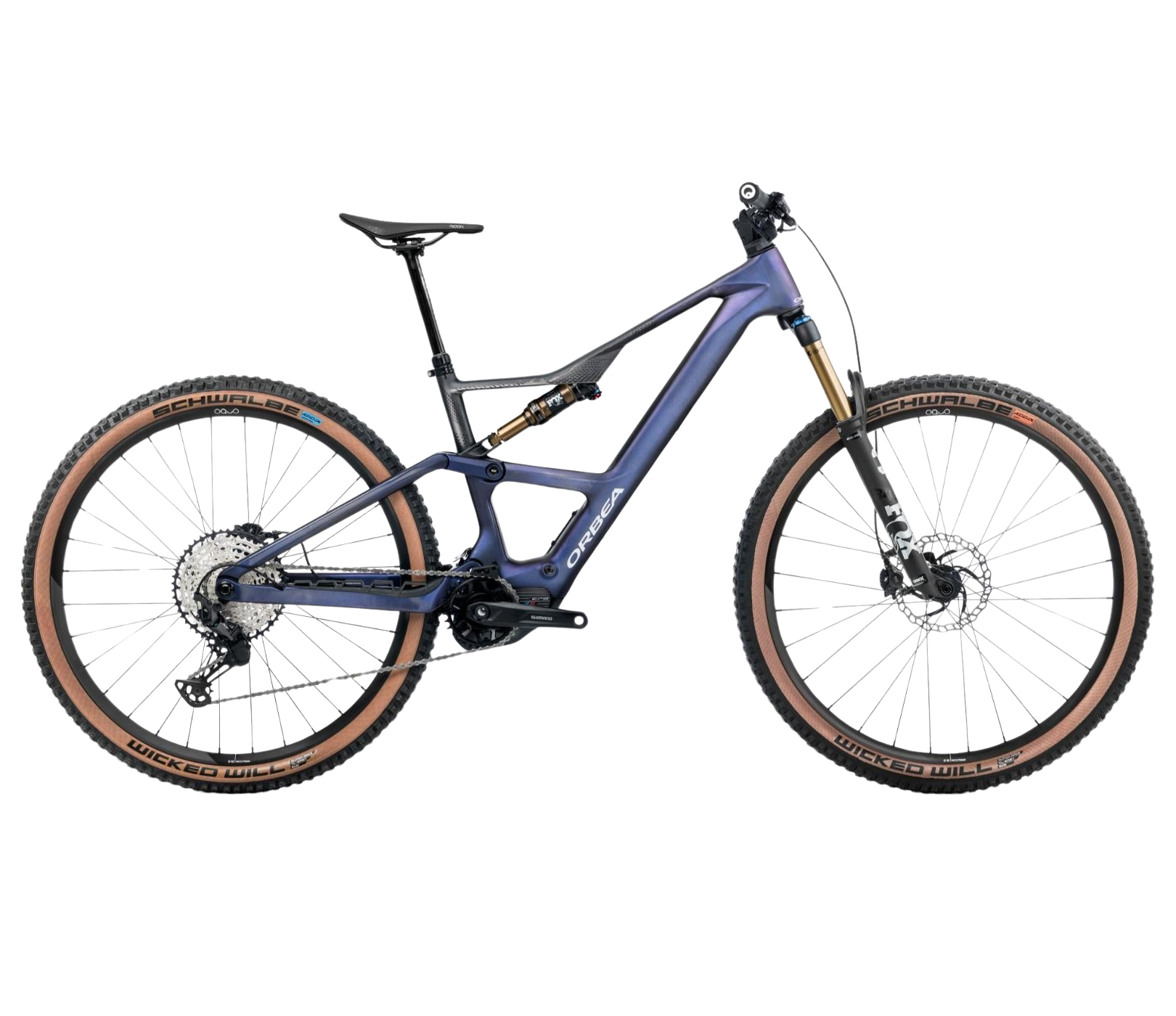 Orbea Rise SL M10 630Wh Carbon Dual Suspension Mountain eBike 2025 
