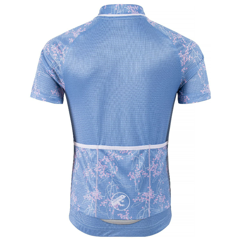 First Ascent Junior Pink / Blue Spring Short Sleeve Jersey