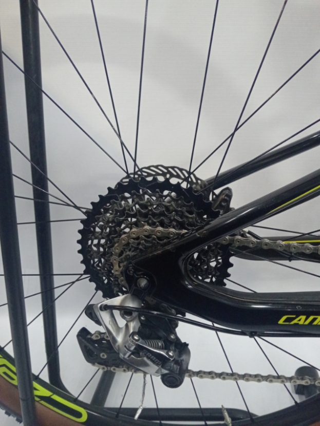 Pre-Owned Cannondale Scalpel Carbon Dual Suspension Mountain Bike - Large