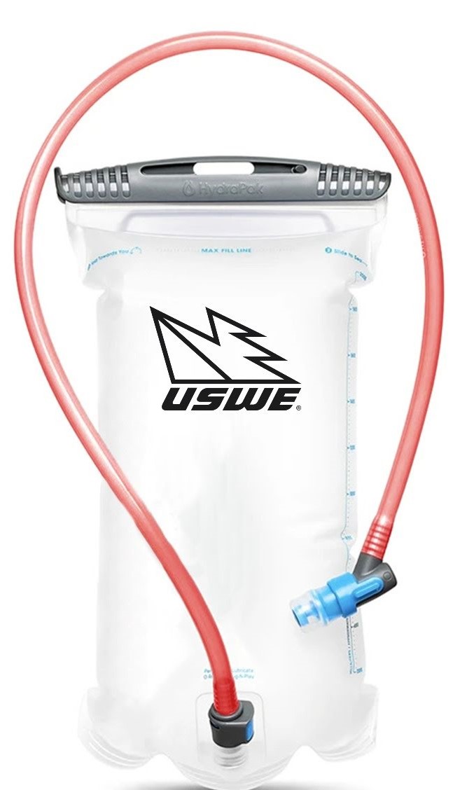 USWE Elite 1.5L Hydration Bladder  Separable Baffle, Plug-&-Play, Reversib