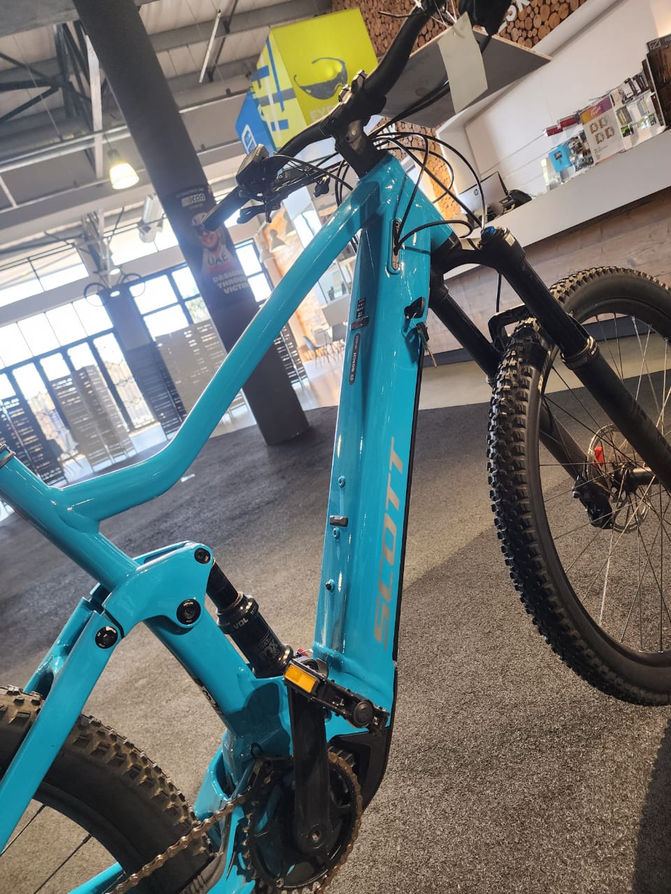 Demo Scott Stride Eride 940 Aluminium Dual Suspenion E-Bike Large 2023