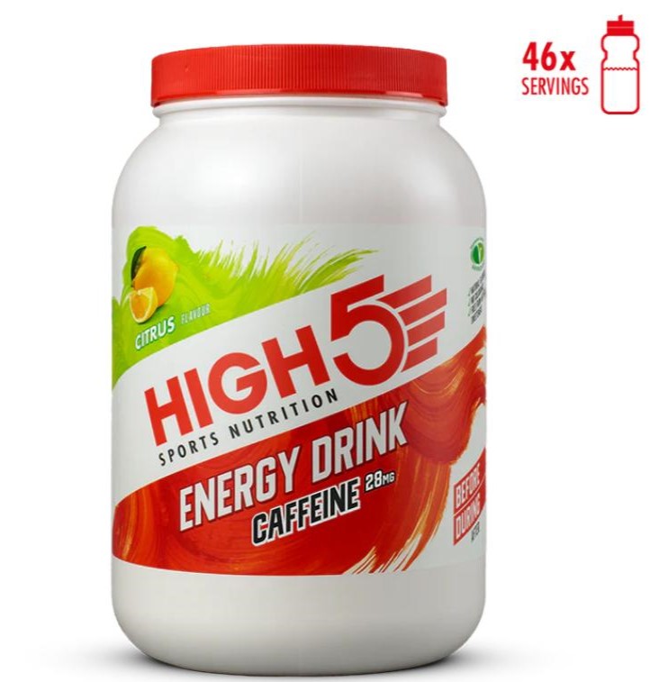 High 5 Energy 2.2Kg Tub Caffeine Citrus
