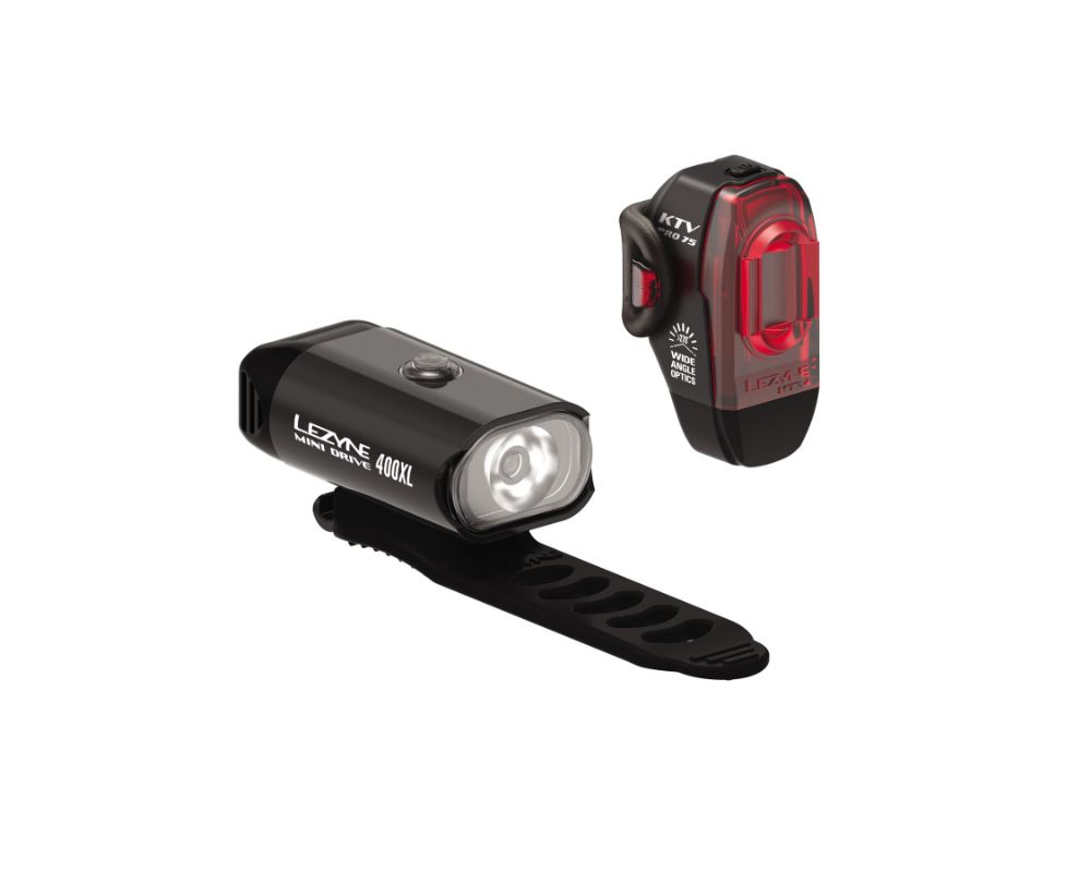 Lezyne Mini Drive 400XL/ KTV Pro Drive Light Pair