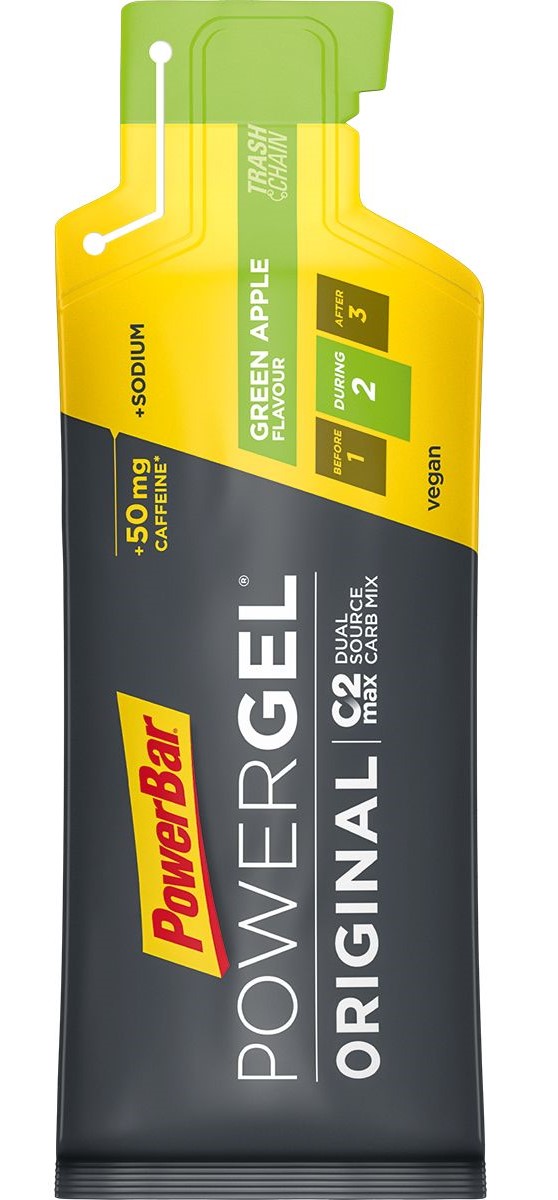 Powerbar Powergel Green Apple+Caffeine