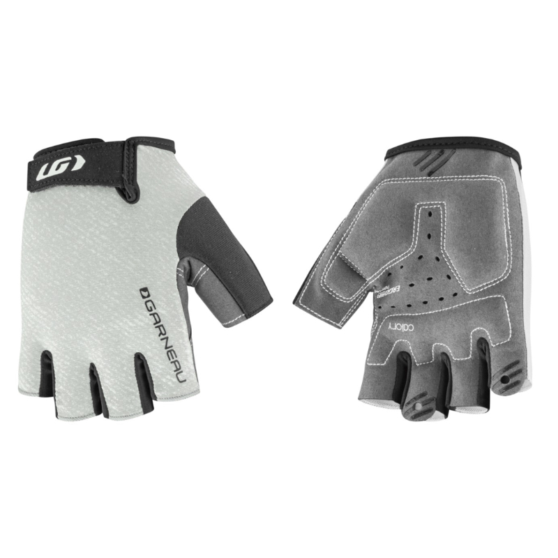 Louis Garneau Calory Grey Short Finger Gloves 