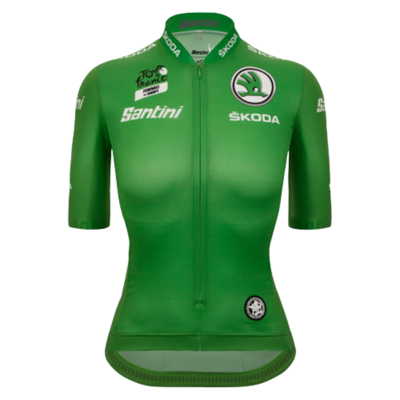 Santini Ladies Green Point Leader Official Tour de France Jersey