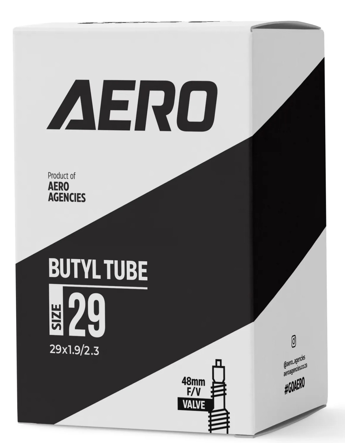 Aero 29 x 1.9/2.3 FV/ RV 48MM MTB Tube 