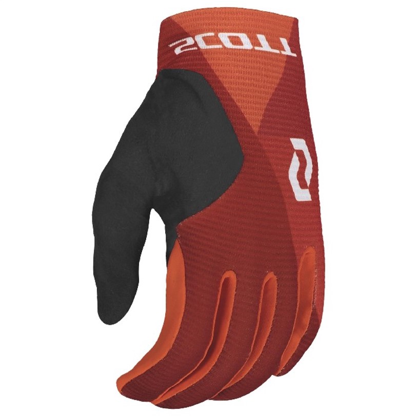 Scott Ridance Black/Grey/Orange Long Finger Gloves