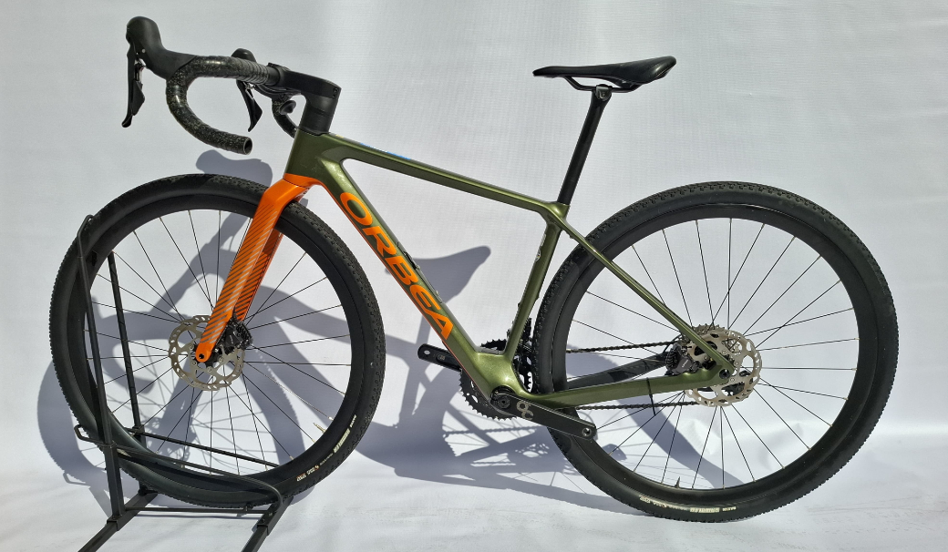 Demo Orbea Terra M21e Team Carbon Gravel Bike 700c Green S 2023 