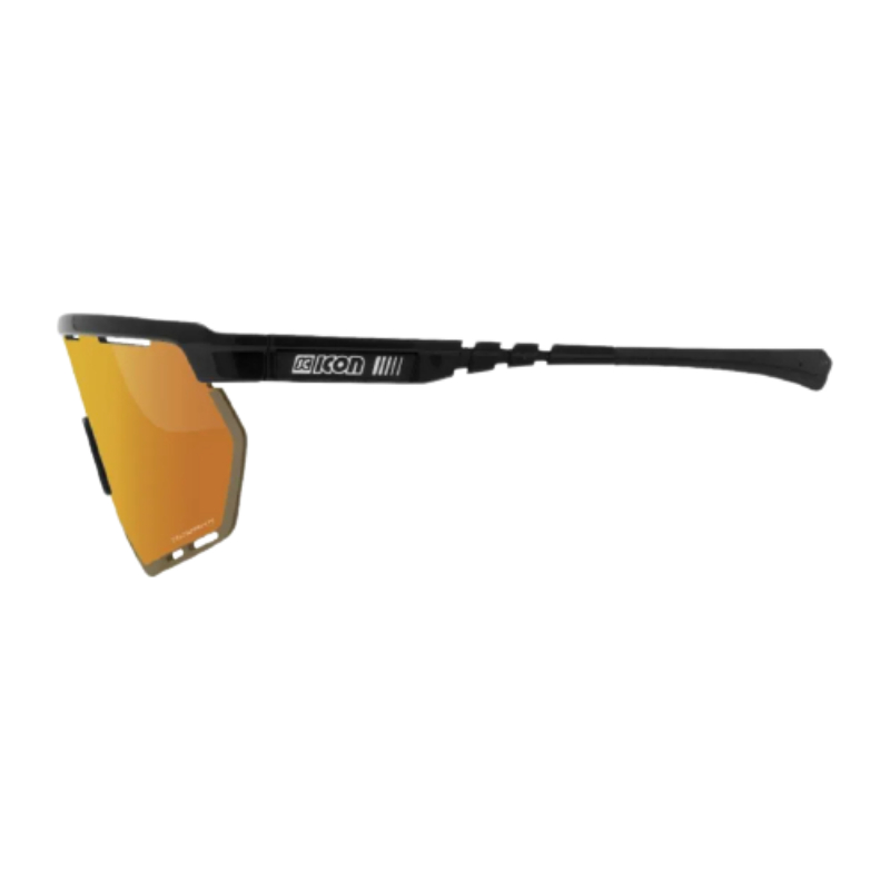 Scicon Black Gloss Aerowing Multimirror Gloss Sunglasses