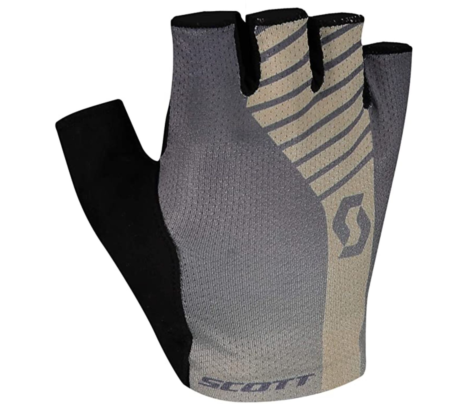 Scott Aspect Gel Dust Beige/Grey Short Finger Gloves