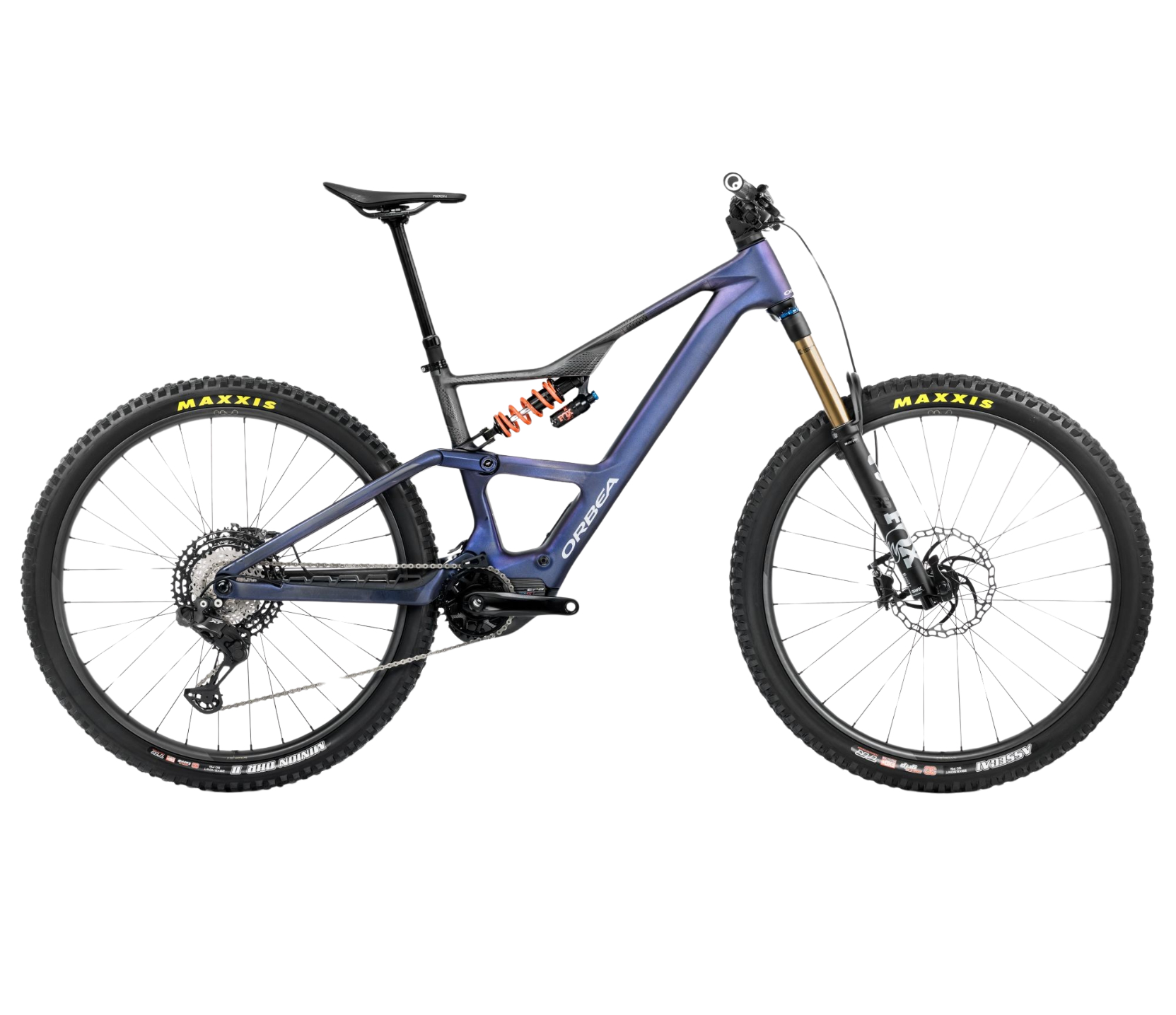 Orbea Rise LT M-Team 630Wh Carbon Dual Suspension Mountain eBike 2025