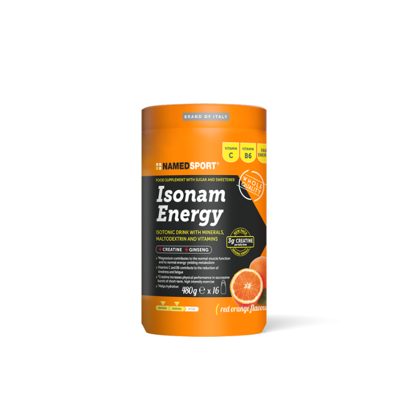 NAMEDSPORT Isonam Energy Drink 480g Tub