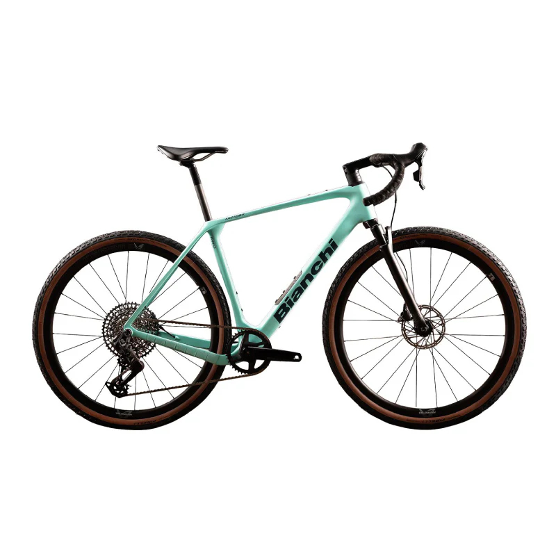 Bianchi Arcadex Rival AXS Gravel Bike - 700c Carbon Celeste Large 2024