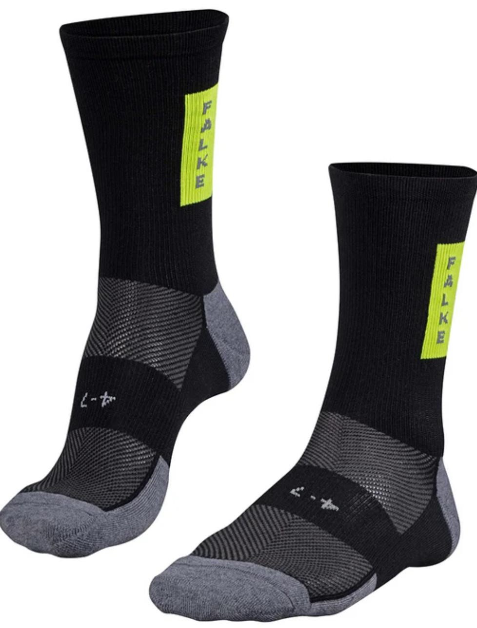 Falke Bcool Black Cycling Socks 
