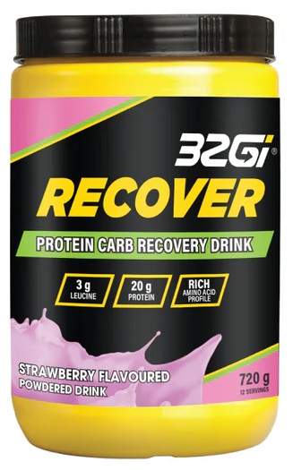 32GI Recover Protein Drink 720g Tub 