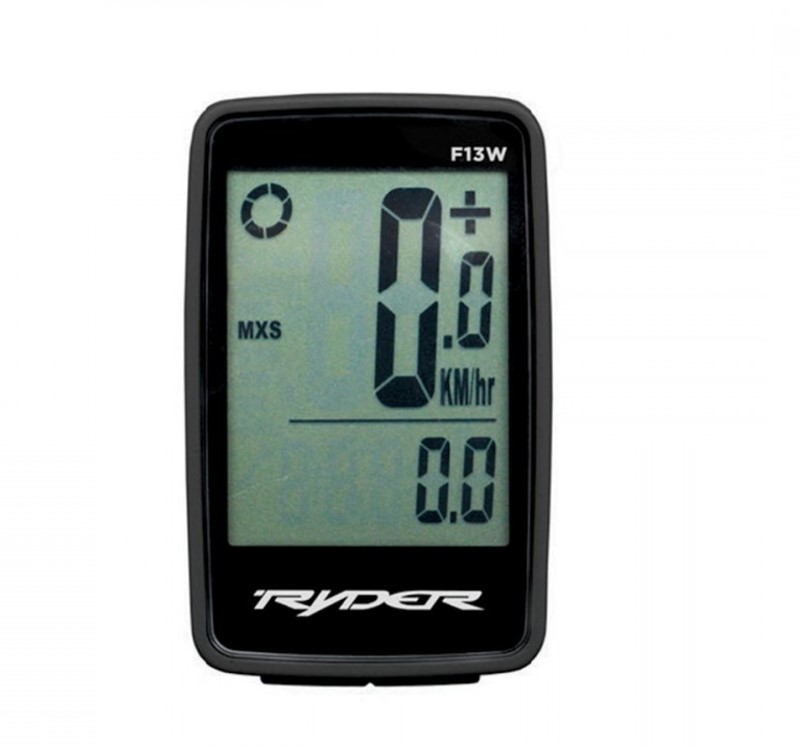 Ryder 13 Function Wireless Bike Computer 