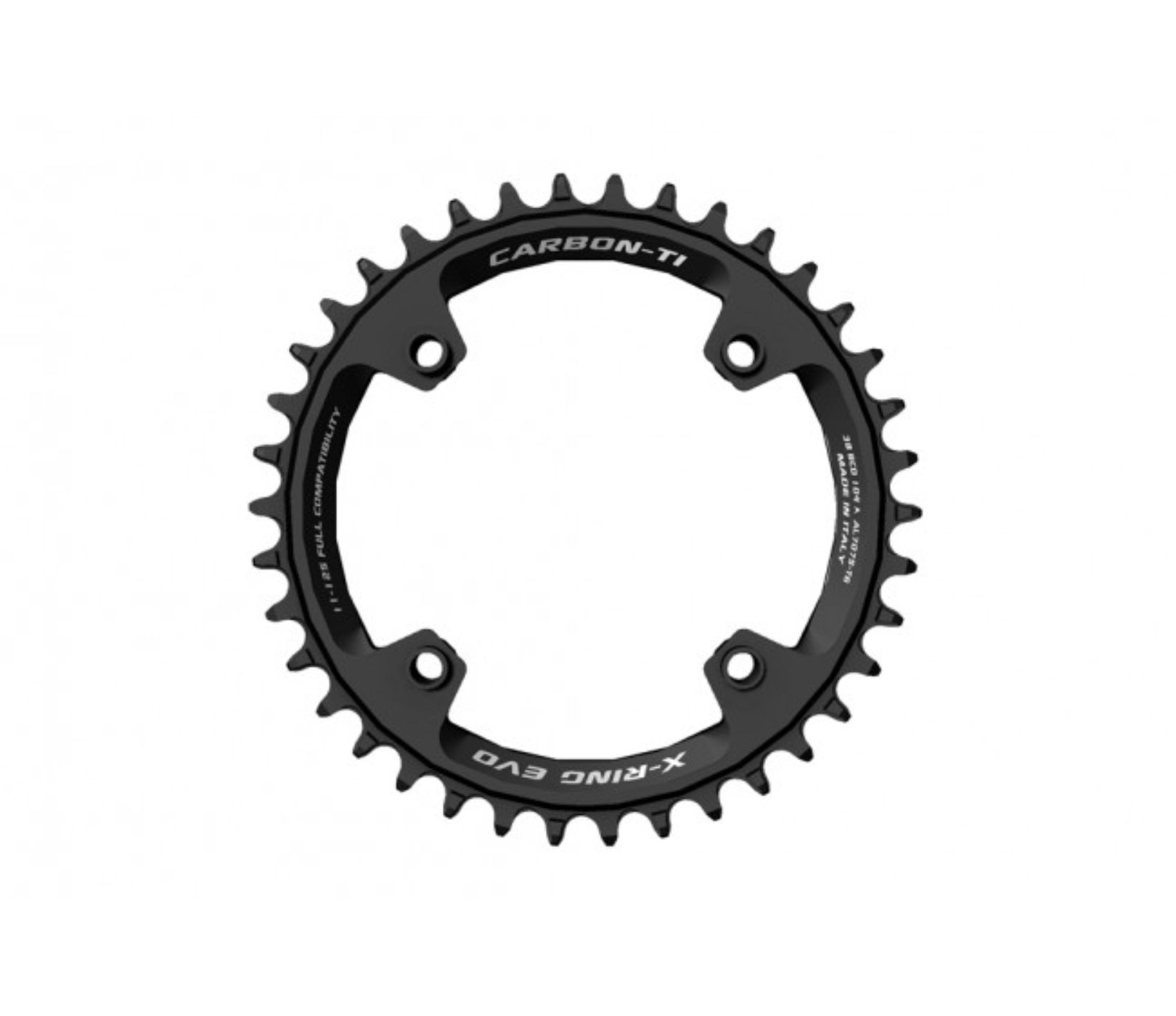 Carbon TI X-Ring 44T (104BCD) MTB Chainring 