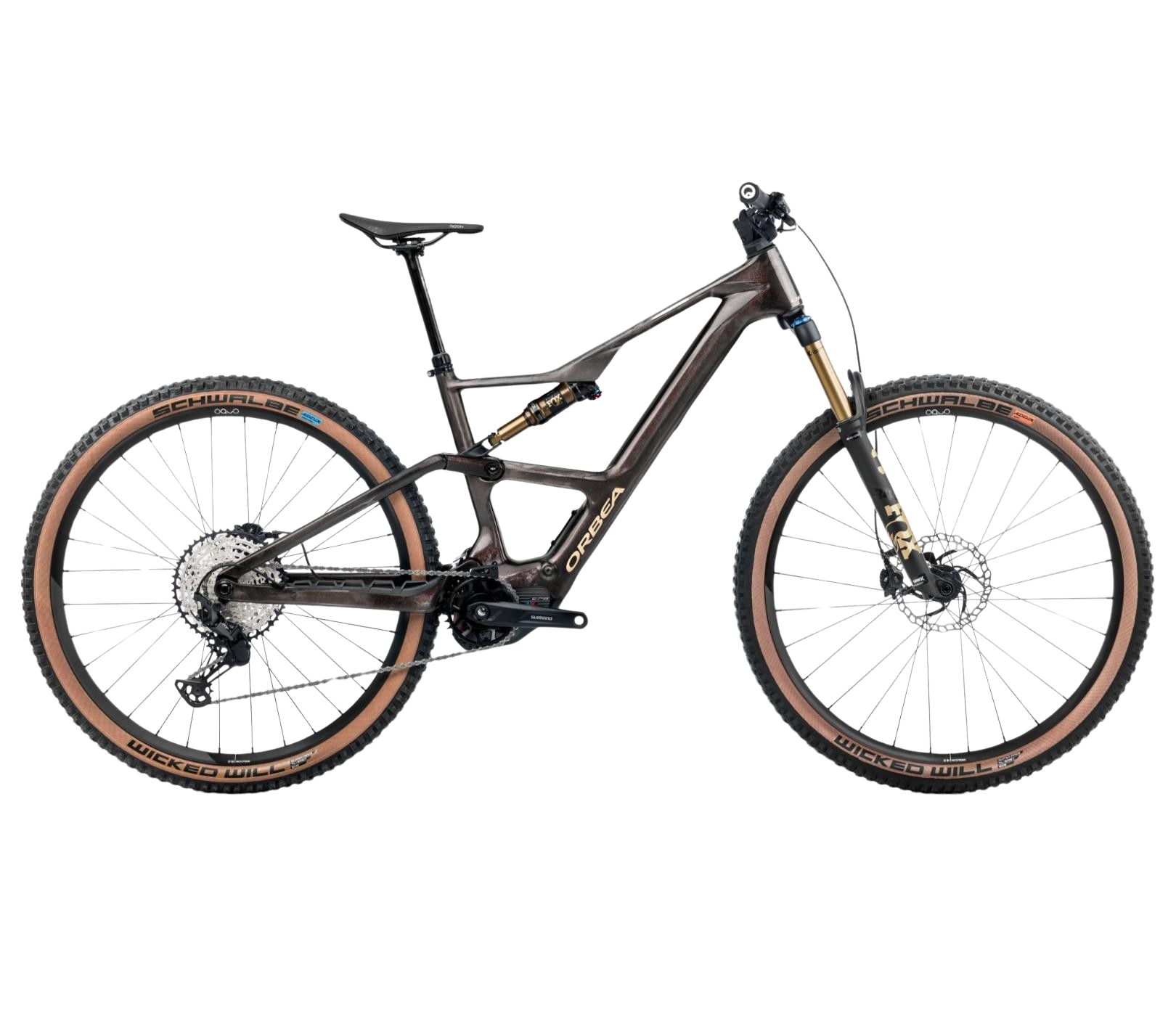 Orbea Rise SL M10 630Wh Carbon Dual Suspension Mountain eBike 2025 