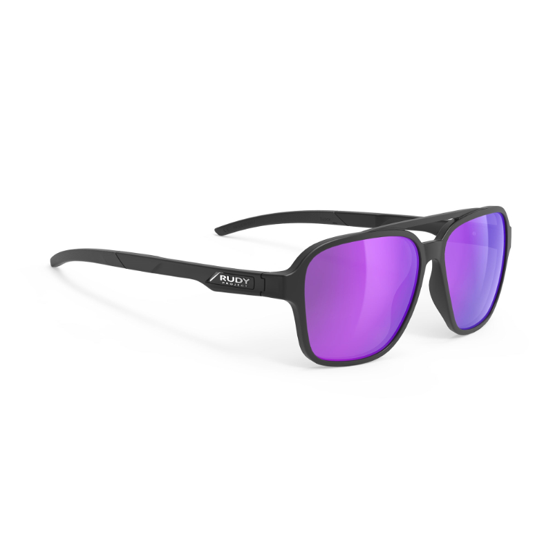 Rudy Project Matte Black Violet Croze Sunglasses