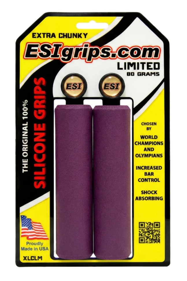 ESI Extra Chunky Wild Plum LTD Grips