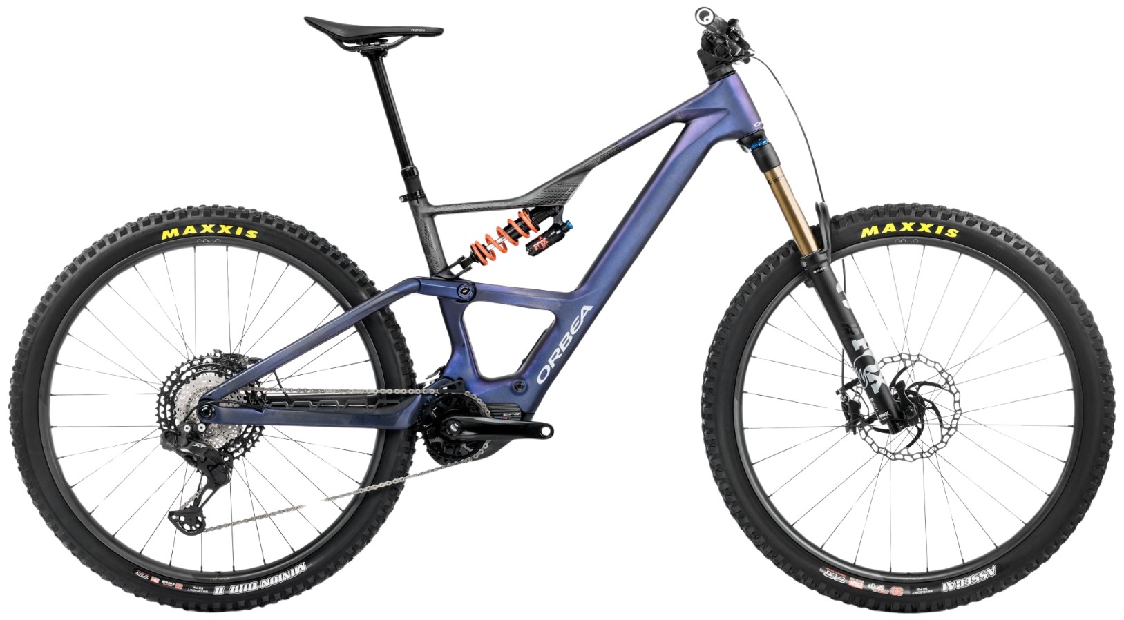 Orbea Rise LT M-Team 630Wh Carbon Dual Suspension Mountain eBike 2025