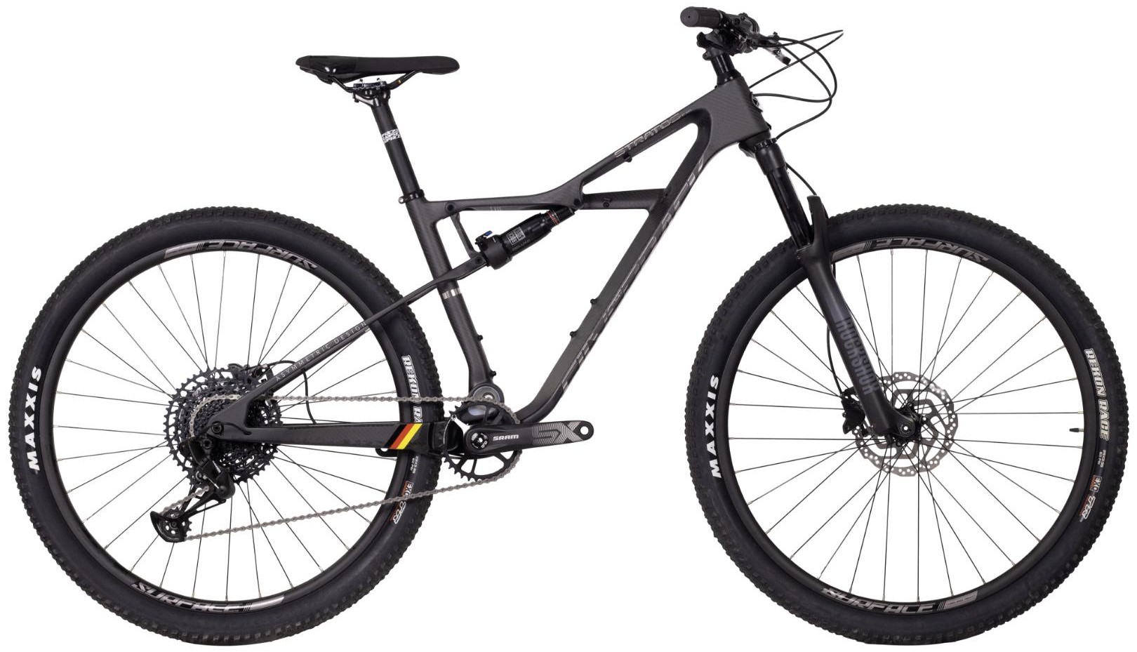 Silverback Stratos CF SX Carbon Dual Suspension Mountain Bike 2024 