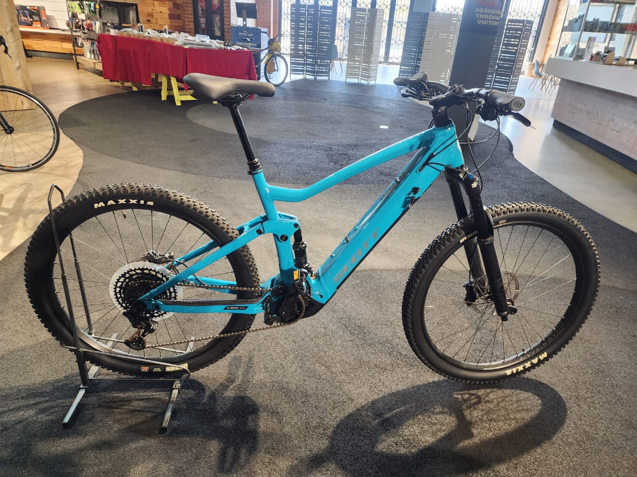 Demo Scott Stride Eride 940 Aluminium Dual Suspenion E-Bike Large 2023