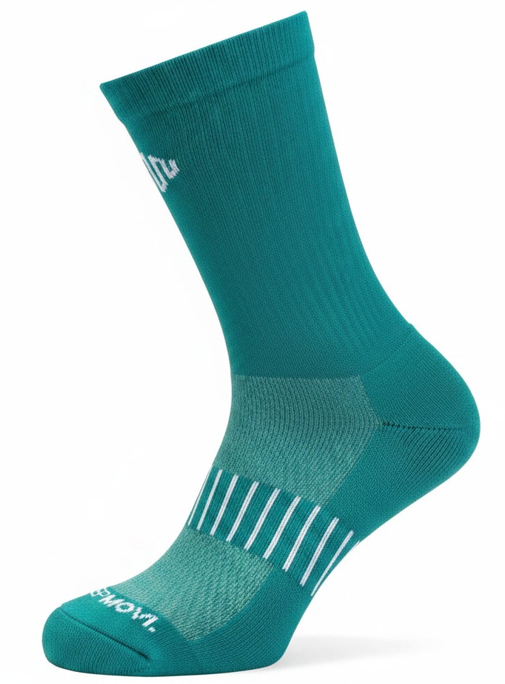Keep Moving Ultra Emerald Green Unisex Socks 
