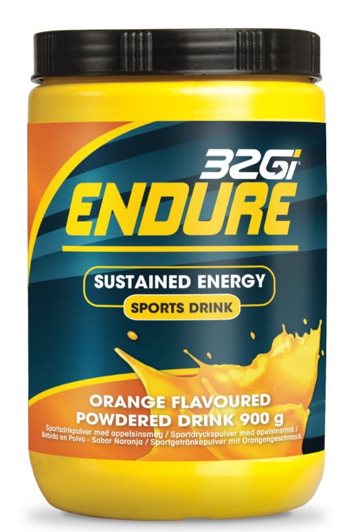 32Gi Endure Drink 900G Tub - Orange 