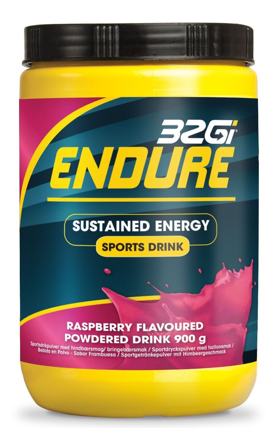 32GI Race 900g Tub -  Raspberry 