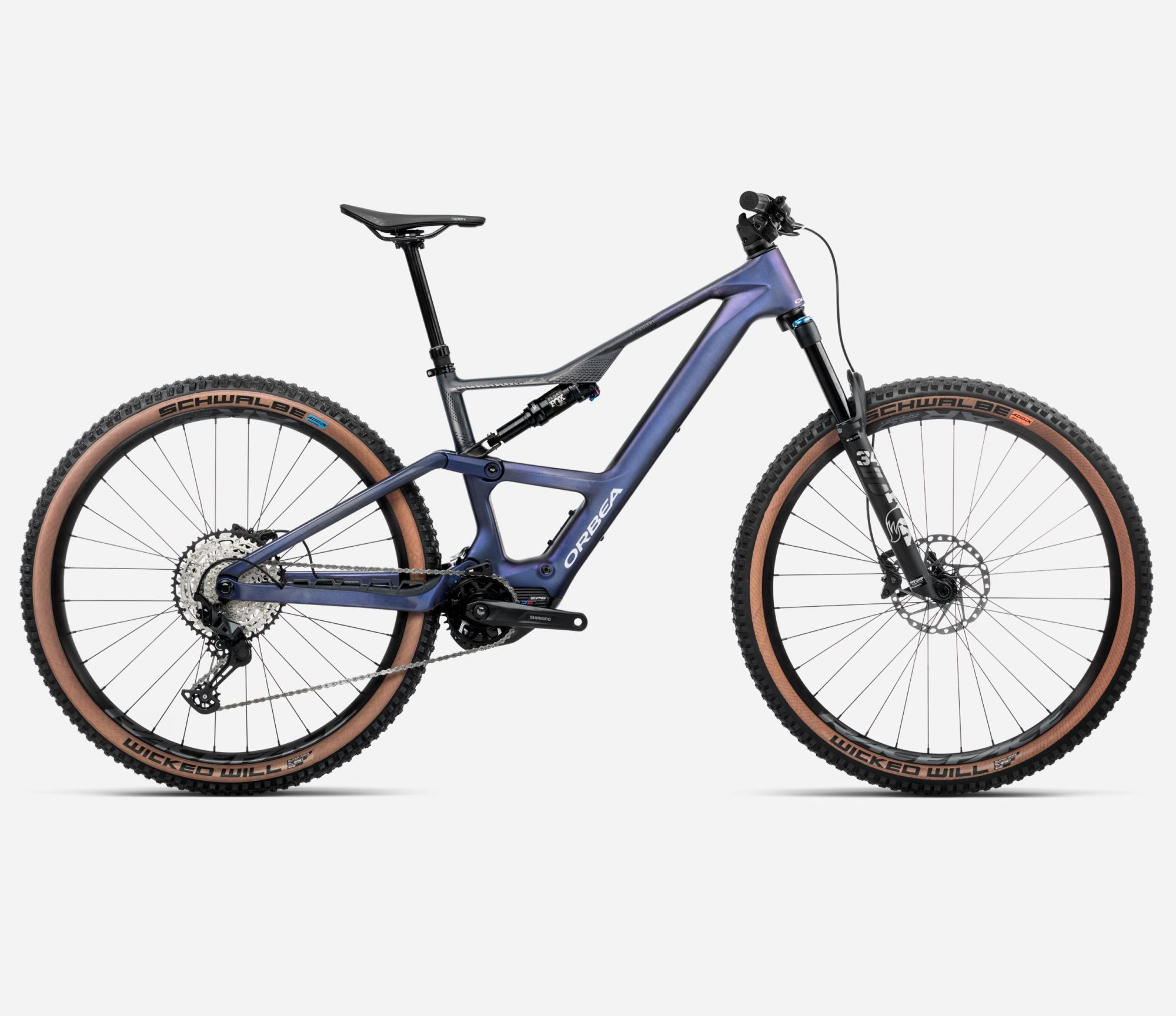 Orbea Rise SL M20 420Wh Carbon Dual Suspension Mountain Bike 2025