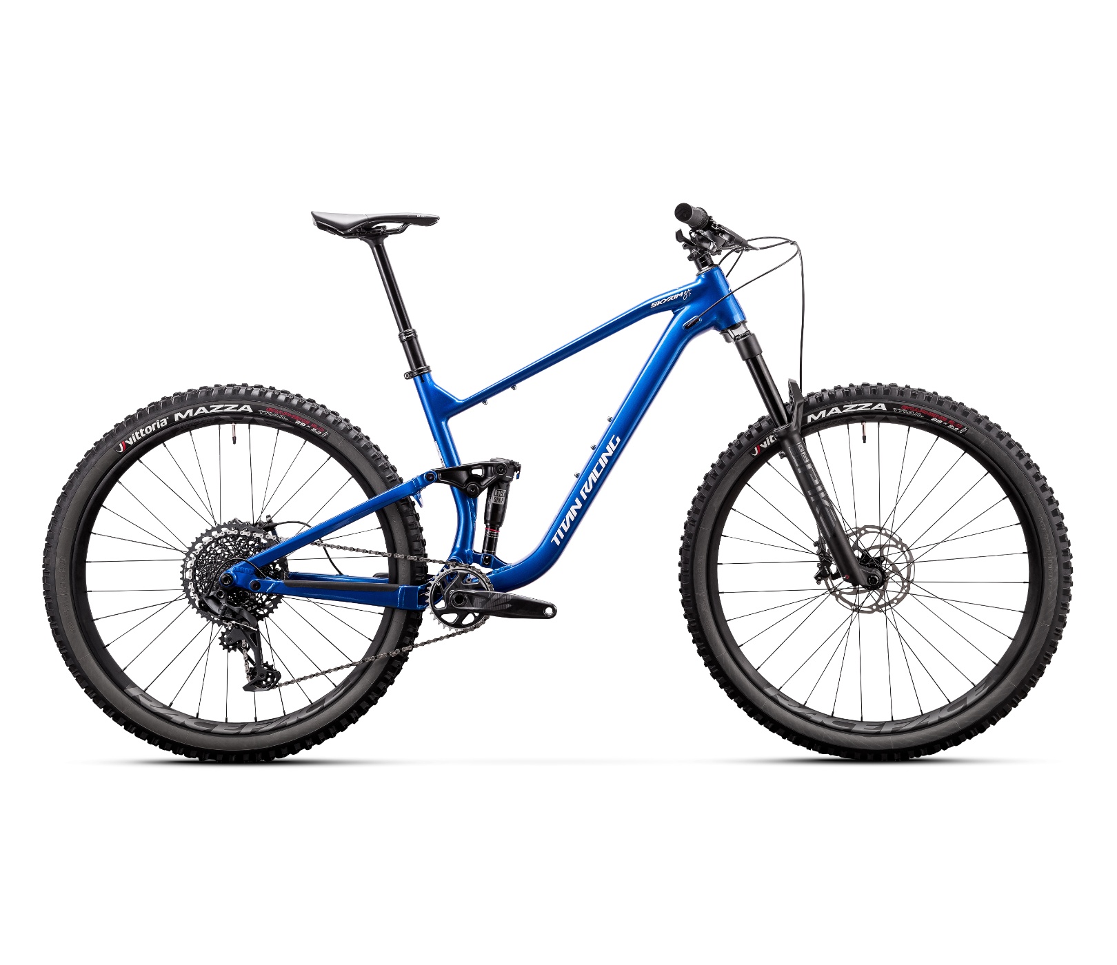 Titan Skyrim ST Comp Aluminium Dual Suspension Mountain Bike 
