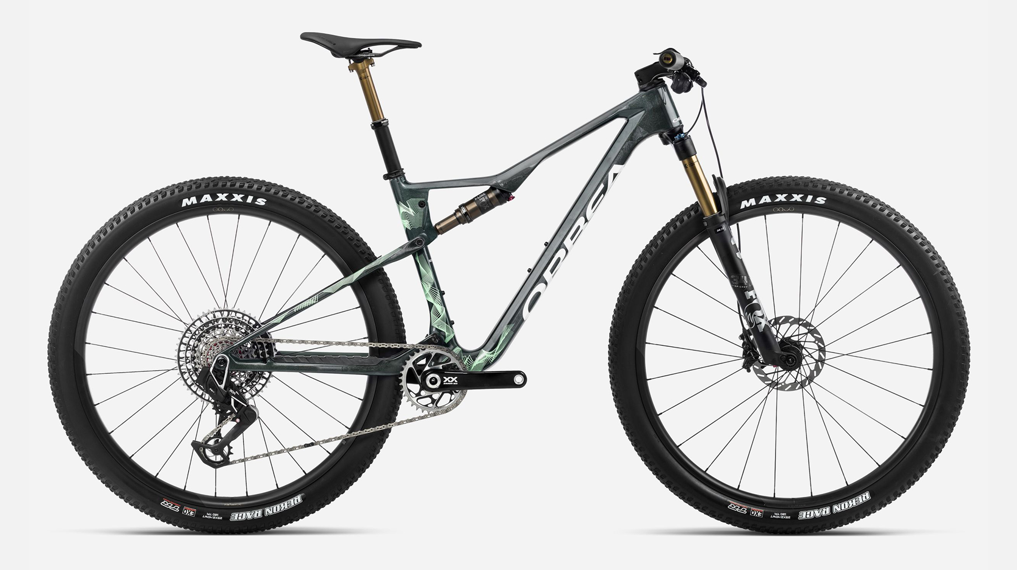 Orbea Oiz M-LTD Dual Suspension Carbon Mountain Bike 
